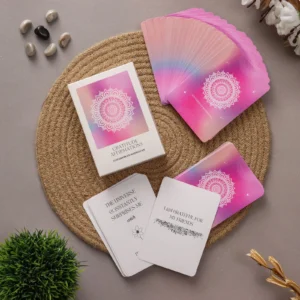 Gratitude Affirmations Deck: 50 Cards to Cultivate Thankfulness and Appreciation