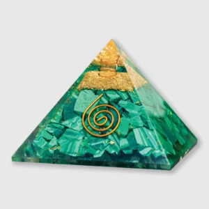 Orgone Malachite Pyramid