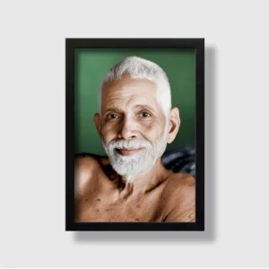 Ramana Maharshi | Spiritual Guru | Powerful Photo Frame | A3 | A4 | 6x8 inch